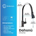 thumbnail image 3 of Grifo Brudermaim Dahsnü desplegable de latón cromado sin plomo, 3 of 8