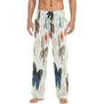 thumbnail image 2 of Butterflies Flowers Men's Pajama Pants Lightweight Sleepwear Bottom Lounge Pants, 2 of 6