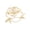 Golden, variant on Women Brooch Hollow Rose Shape Lapel Pin Suits Coats Bags Scarves Badge Anti-Oxidation Versatile Accessory