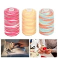 thumbnail image 3 of 3 Pcs Sewing Thread Polyester Thread 3 Colors 1000 Yards Sewing Threads Kit For Sewing Machine Hand Stitching Embroidery, 3 of 6