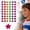 B, variant on 2 PCS Small Star Stickers Bulk,Patriotic Stickers,4th of July Stickers,Red White Blue Glitter,Patriotic Decals Label for 4th of July Independence Day Classroom DIY Crafts Party Decorations