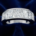 thumbnail image 5 of Pompeii 7Ct Diamond Radiant Cut Men's Ring 14k Gold or Platinum (F/G,VS1-VS2), 5 of 7