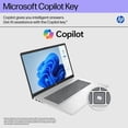 thumbnail image 6 of HP 17t Touchscreen Laptop Computer, 17.3" HD+, Intel Core Ultra 7 255U, Copilot AI, Backlit KB, Fingerprint Reader, Wi-Fi 6& BT5.4, Win 11 Pro, 32GB DDR5 + 2TB, 6 of 8