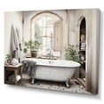 thumbnail image 2 of Designart "Simplicity Bath Of Serenity II" Bath & Laundry Wall Art Print, 2 of 5