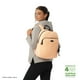 thumbnail image 3 of TOTTO Mochila Mediana para Mujer Porta Laptop 15.4 con Bolsillo para Botella | Escuela - Oficina - V rosa M, 3 of 6
