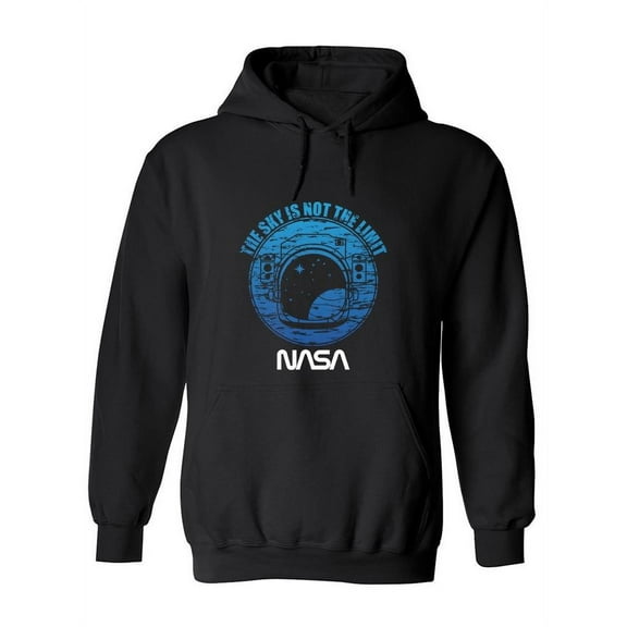 NASA The Sky Is Not The Limit Hoodie Men -NASA Designs, Male Small