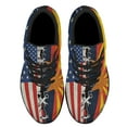 thumbnail image 2 of Arizona and American flag Shoes Sneakers Black Size 6, 2 of 7