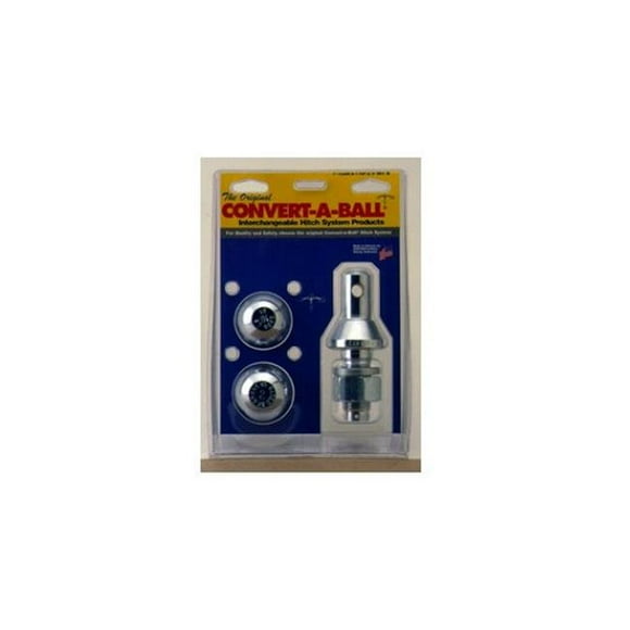 Convert-A-Ball CDC904B 2 x 0.31 in. Chrome Trailer Hitch Ball