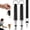 black 2pcs, variant on 2 Pack Adjustable Frequency Ultrasonic Dog Training Whistle with Lanyard, Stainless Steel Pet Recall Training Aid for Most Dog Breeds, Indoor & Outdoor Behavior Training Tool