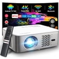 thumbnail image 1 of Proyector CIBest 4K, compatible con 5G, WiFi, Bluetooth, Android TV 10, 1 of 6