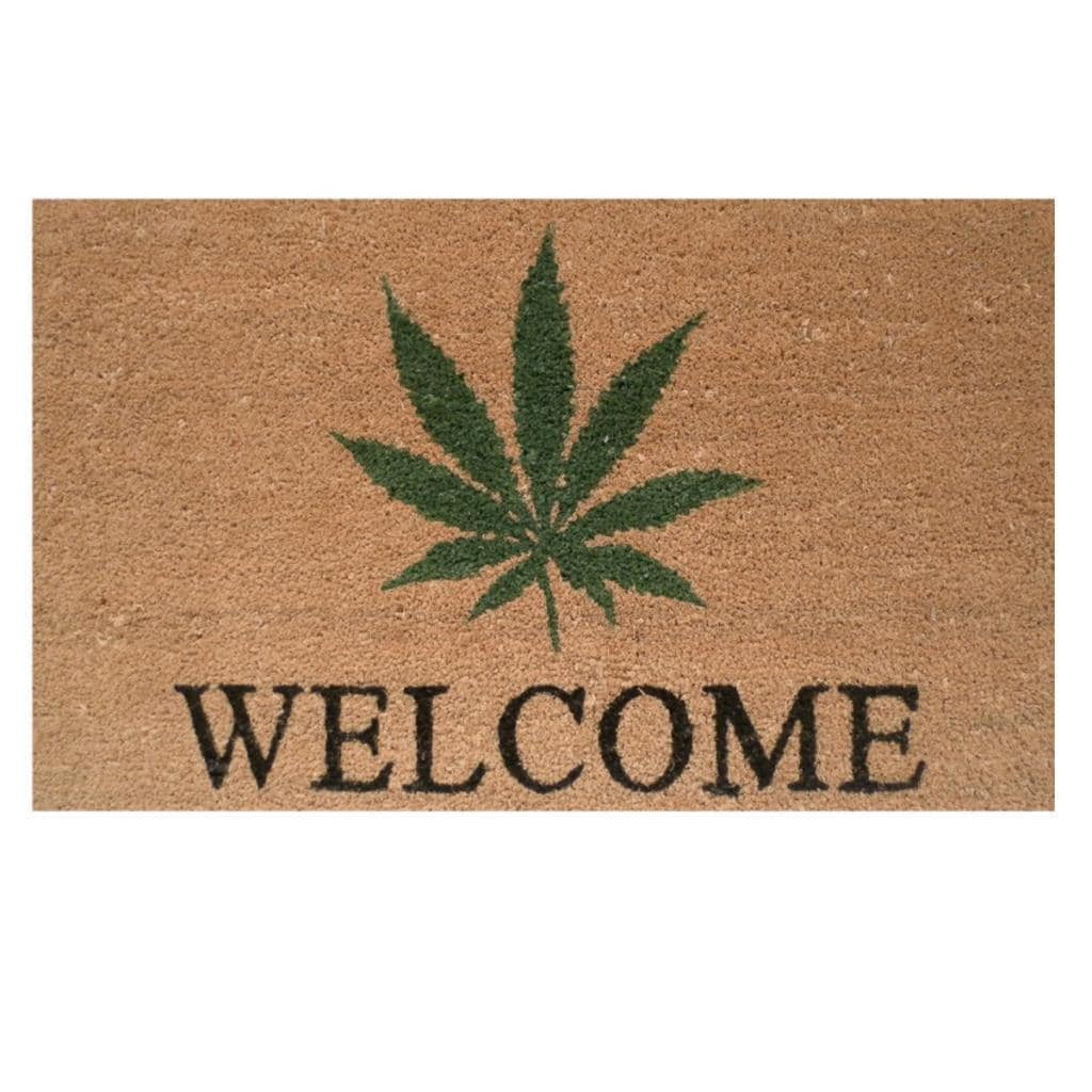 Calloway Mills Cannabis Welcome Outdoor Doormat