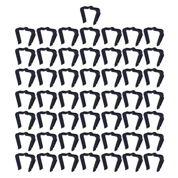 Rvaymup 50pcs Practical Christmas Light Clip Hanger For Deck Banister And Roof Gutter Perfect For Holiday Eave Decorations