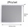 thumbnail image 2 of Fireplace Mesh Curtain,2pcs Mesh Screen Enhance The Style Of Fireplace, Wide Pannels Prevent Sparks Black, 2 of 5