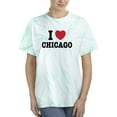 thumbnail image 1 of I Love Chicago Tie-Dye Cyclone Women -Smartprints Designs, Female Medium, 1 of 2
