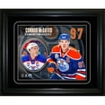 thumbnail image 1 of Connor McDavid Edmonton Oilers Captain Portrait Frame, 1 of 1