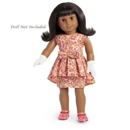 American Girl Doll Outfit Melody's Fancy Floral Dress for 18" Dolls (Doll Not Included)