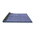 thumbnail image 2 of Ahgly Company Indoor Square Abstract Blue Modern Area Rugs, 7' Square, 2 of 4