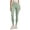 Green, variant on No Front Seam Leggings for Women Inseam, High Waisted Buttery Soft Yoga Pants Purple 3XL