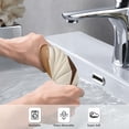 thumbnail image 5 of Polyester Long Towel Multi-Size Water Absorption Good Bright Fluffy Soft For Bathroom Swimming Pool Beach Outdoor Travel Tan Geometric Lines_4, 5 of 8