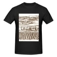 thumbnail image 4 of Bingfone Vineyard Landscape 1 Men'S Loose Fit Short-Sleeve Pocket T-Shirt, 4 of 7