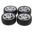 thumbnail image 4 of guohui 4x4pcs 1: 10 Racing Car 5 Spoke Rims & Rubber Tires 48mm, 4 of 8
