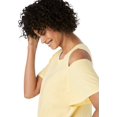 thumbnail image 5 of Woman Within Women's  Plus Size Short-Sleeve Cold-Shoulder Tee Shirt - 30/32, Azure Blue, 5 of 5