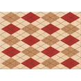 thumbnail image 1 of Ahgly Company Indoor Rectangle Patterned Grapefruit Red Area Rugs, 8' x 10', 1 of 6