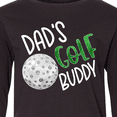 thumbnail image 4 of Inktastic Dad's Golf Buddy with Golf Ball Long Sleeve Youth T-Shirt, 4 of 5