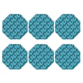 thumbnail image 2 of Disketp Seahorse Funny Coasters,6 Pcs Leather Coasters With Holder, Perfect Housewarming Hostess Gifts,Protect Furniture From Water Marks Scratch And Damage, 2 of 9