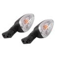 thumbnail image 1 of Pair of Motorcycle Turn Signal Lights Direction Indicator Lamp for BMW F800 Transparent, 1 of 5