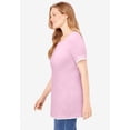 thumbnail image 2 of Woman Within Plus Size Layered-Look Tee, 2 of 6