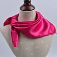 thumbnail image 2 of Youkk 2pcs/set Square Scarves For Women Wide Application And Multiple Colors Available Soft And Breathable blue green, 2 of 6