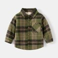 thumbnail image 4 of Vedolay Boys Coat Boys Dress Coat Ruffle Sleeves Wool Blend Outerwear,C 12-18 Months, 4 of 5