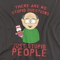 thumbnail image 2 of South Park No Stupid Questions Women's T Shirt,Charcoal, Small, 2 of 6
