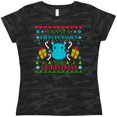 thumbnail image 3 of Inktastic I Want a Hippopotamus for Christmas Cute Ugly Sweater Women's T-Shirt, 3 of 5