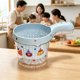 thumbnail image 5 of Juego de Colador y Bol de Cocina con Asa: Bol 2 En 1 para Lavar Frutas y Verduras, Cesta de Doble Capa para Enjuagar, Escurrir y Servir., 5 of 5