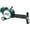 Black+Green, variant on 7 Ton Horizontal Electric Wood Splitter, Double Flywheel Electric Log Splitter Firewood Splitter
