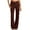 B, variant on ManxiVoo Women's Classic Twill High Waist Straight Leg Pants with Button Detail Casual Comfortable Work Trousers Versatile L Size