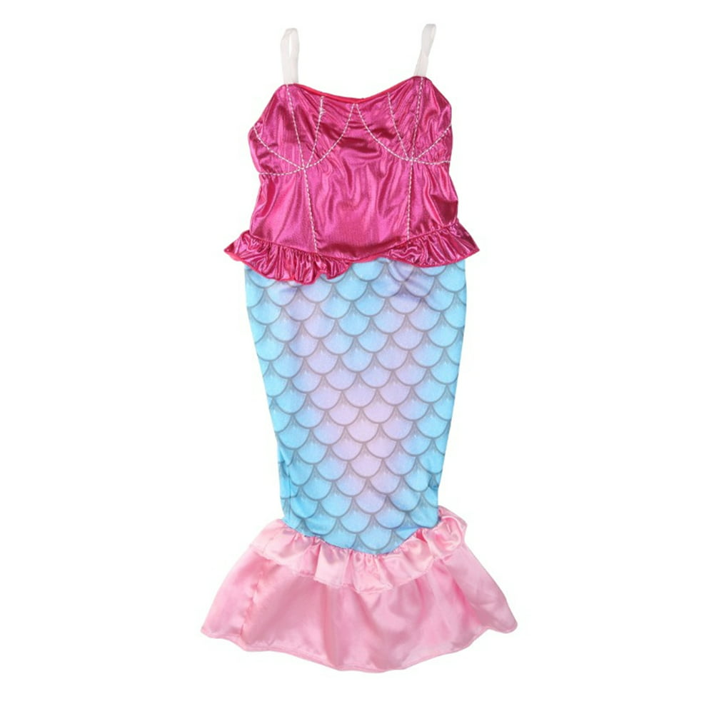 Stylesilove Kids Girls Princess Mermaid Dress Halloween Party Costume