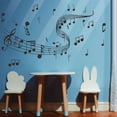 thumbnail image 4 of Dalazy Wall Sticker Convenient Firm Poster Adhesive Simple Operation Decals Household Indoor Household Musical Notation, 4 of 8