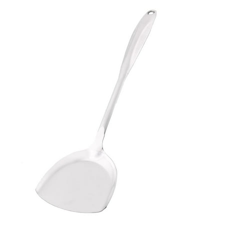 

Household Kitchen Cooking Tool Egg Pancake Turner Spatula Silver Tone