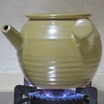 thumbnail image 2 of Casserole Clay Pot Ceramic Glazed Larger Jar Heat-resistant Fire Stove Safe for Stew Soup Boil Tea (1.5qt), 2 of 6