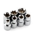 thumbnail image 3 of 7Pcs 3/8 Inch Star Torx Socket E Type E8 E10 E11 E12 E14 E16 E18 E20 Hand Tool, 3 of 7