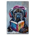 thumbnail image 3 of Mastiff Christmas Decor Poster Unframe, Mastiff Christmas Dog Canvas Wall Art, Dog Reading Book Canvas Print Painting Poster Wall Decor Dog Lovers Gifts, 3 of 6