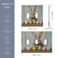 thumbnail image 3 of Switch Panel 4.48x6.37In Switch Plate Wall Panel Living Room Kitchen Bedroom Study Switch Panel Stylish Decoration Cute Easter Brown Bunny, 3 of 8