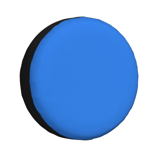 Fotbe Dodgerblue Funda de Llanta de Repuesto con Estampado, Engrosada, Ajuste Universal para Jeep, Remolque, RV, SUV, Camión-15 inch