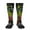 2 Black-2, variant on Xecao bass Print Compression Socks for Both Men And Women for Running, Travel, Flight, Nurse