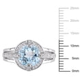thumbnail image 2 of Everly Women's Topaz Sterling Silver Ring, 2 of 7