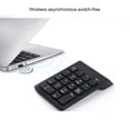 thumbnail image 4 of Sidaley Teclado inalámbrico USB Mini Número digital Dispositivo de entrada de escritura fluida Numérico Contabilidad Banco Teclados Laptop PC Computadoras y accesorios, 4 of 6