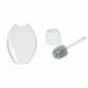 thumbnail image 4 of Asiento para WC fabricado en polipropileno, 45 cm, hueso, 4 of 19
